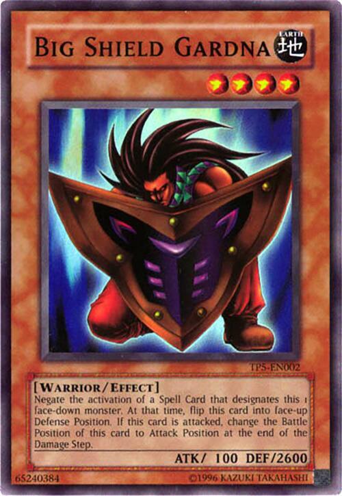 Big Shield Gardna TP5-EN002 card from Tournament Pack 5