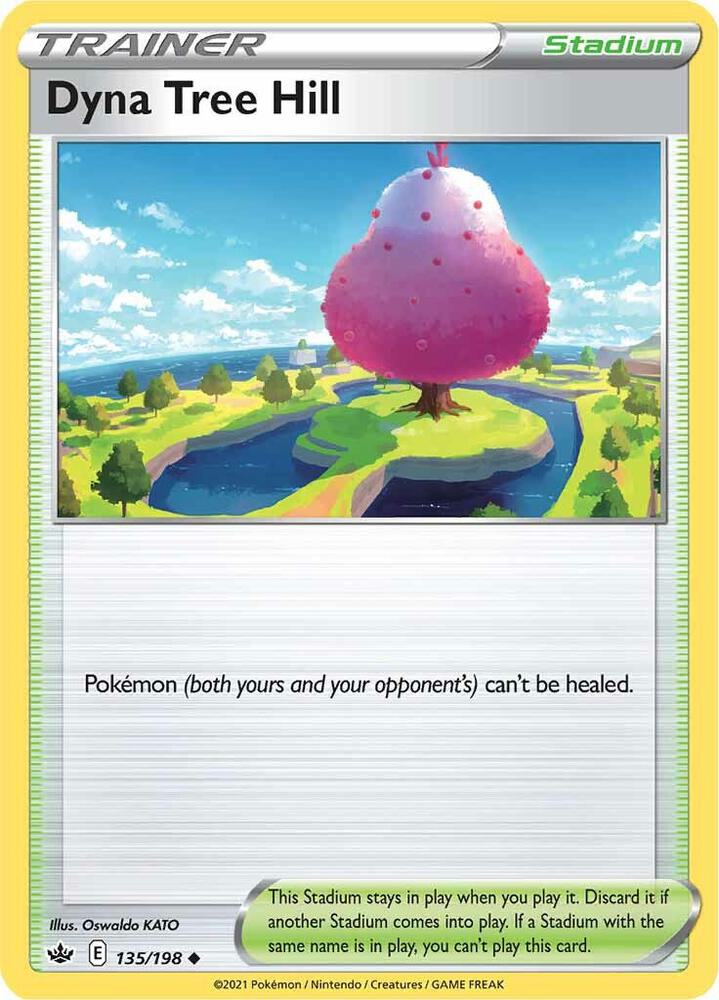Dyna Tree Hill 135/198 card from SWSH06: Chilling Reign