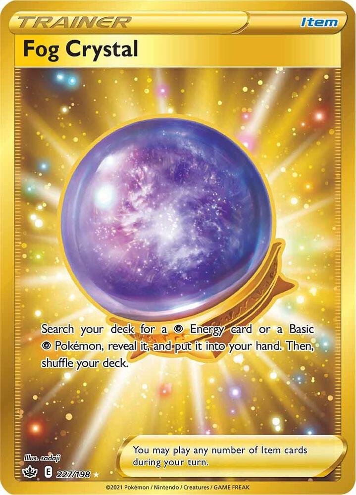 Fog Crystal (Secret) 227/198 card from SWSH06: Chilling Reign