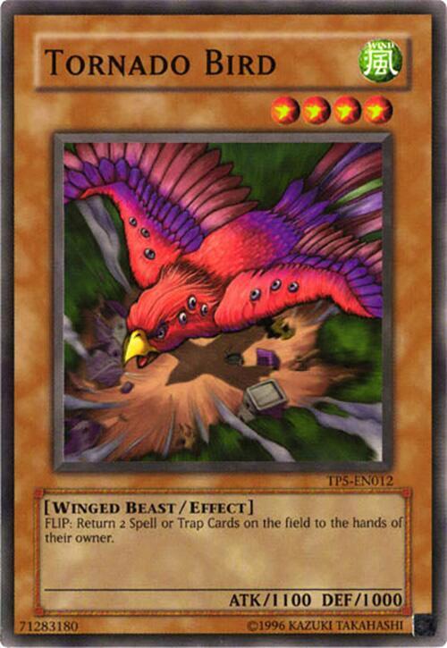 Tornado Bird TP5-EN012 card from Tournament Pack 5