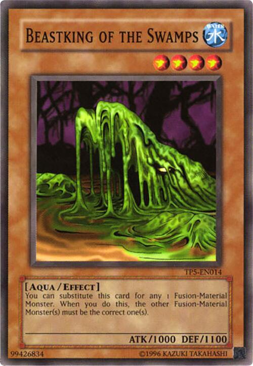 Beastking of the Swamps TP5-EN014 card from Tournament Pack 5