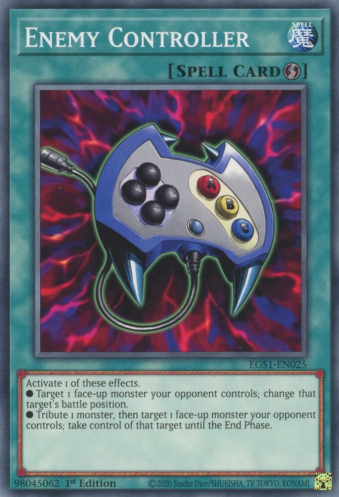 Enemy Controller EGS1-EN025 card from Egyptian God Deck: Slifer the Sky Dragon