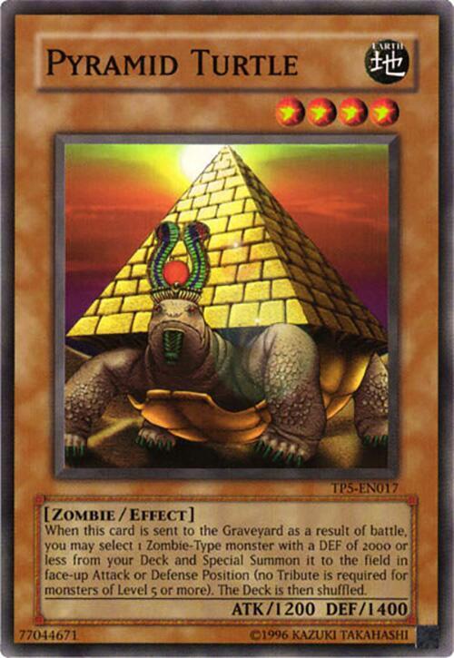 Pyramid Turtle TP5-EN017 card from Tournament Pack 5