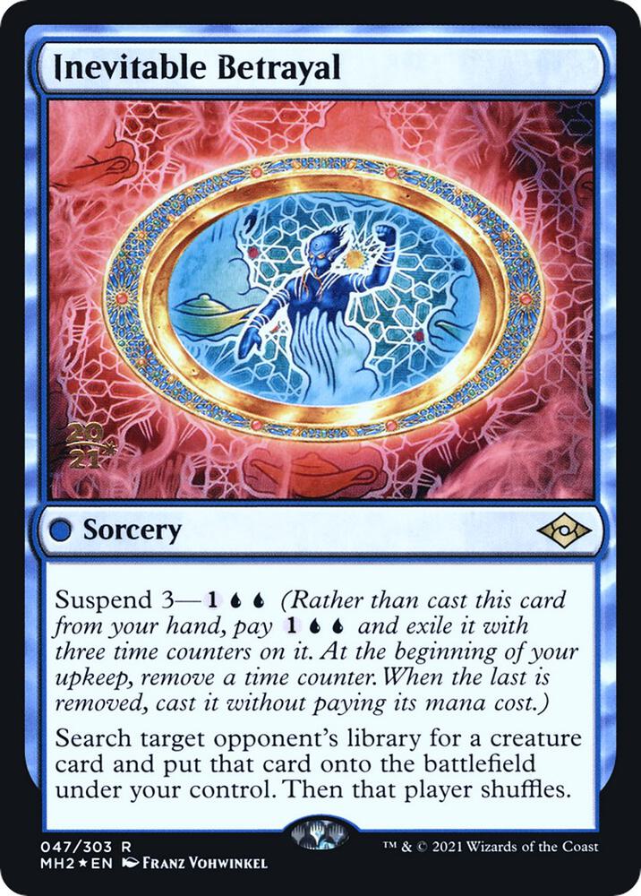 Inevitable Betrayal 47 card from Prerelease Cards