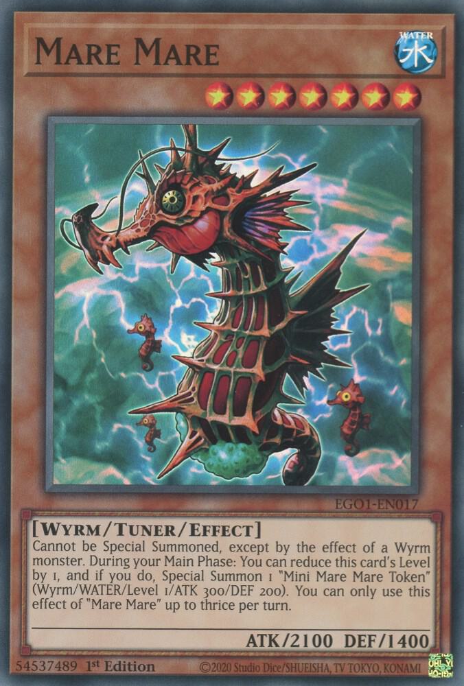 Mare Mare EGO1-EN017 card from Egyptian God Deck: Obelisk the Tormentor