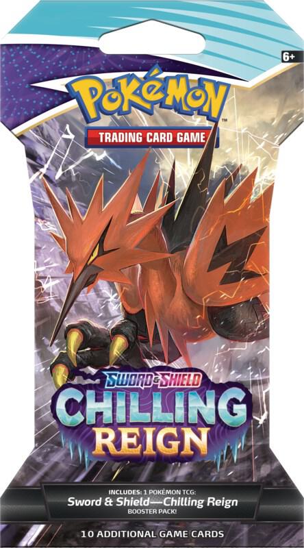 Chilling Reign Sleeved Booster Pack card from SWSH06: Chilling Reign