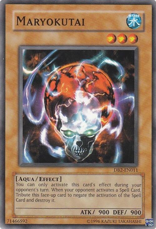 Maryokutai DB2-EN011 card from Dark Beginning 2
