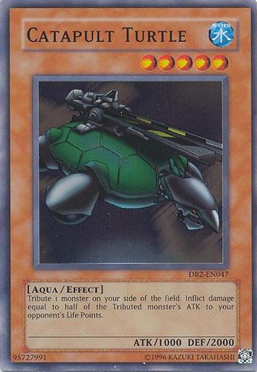 Catapult Turtle DB2-EN047 card from Dark Beginning 2