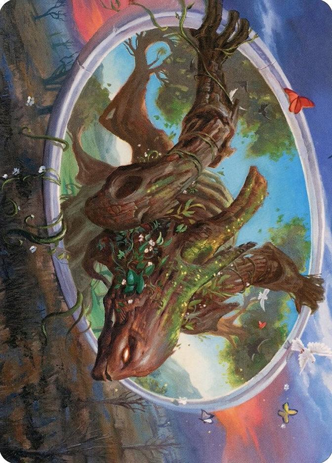 Gaea's Will Art Card 38 card from Art Series: Modern Horizons 2