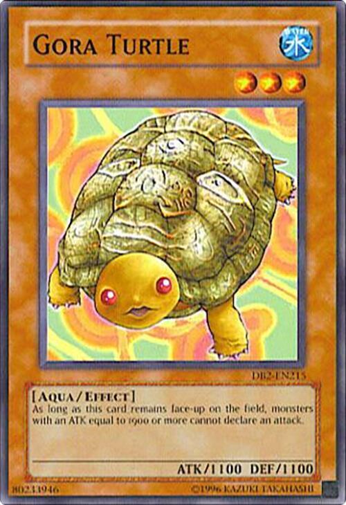Gora Turtle DB2-EN215 card from Dark Beginning 2