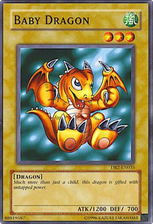 Baby Dragon DB2-EN035 card from Dark Beginning 2