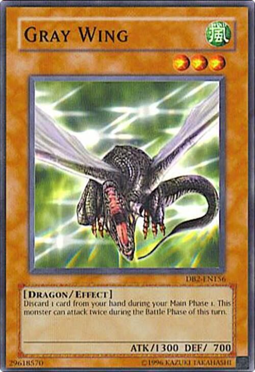 Gray Wing DB2-EN156 card from Dark Beginning 2