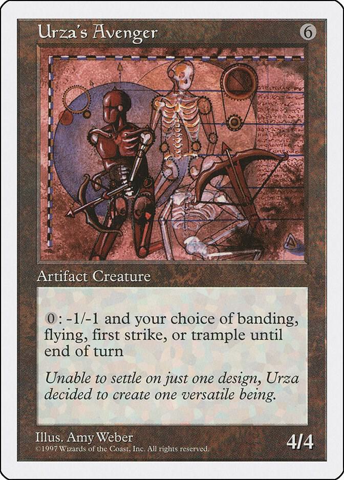 Urza's Avenger card from Fifth Edition