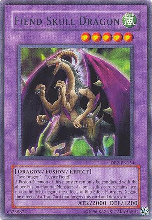 Fiend Skull Dragon DB2-EN154 card from Dark Beginning 2