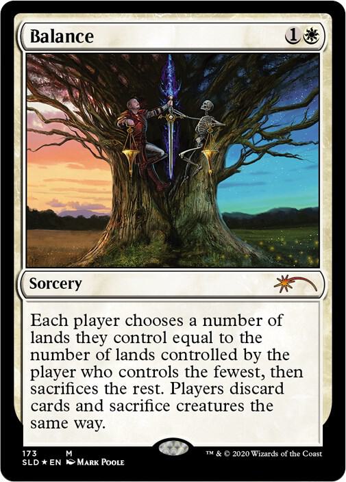 Balance 173 card from Secret Lair Drop Series
