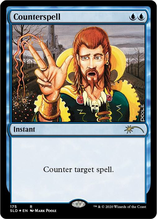 Counterspell 175 card from Secret Lair Drop Series