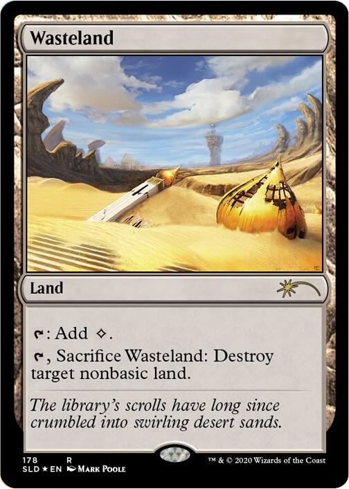 Wasteland 178 card from Secret Lair Drop Series