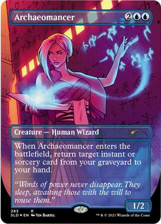 Archaeomancer 283 card from Secret Lair Drop Series