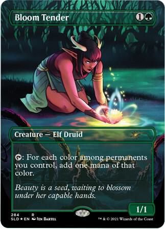 Bloom Tender 284 card from Secret Lair Drop Series