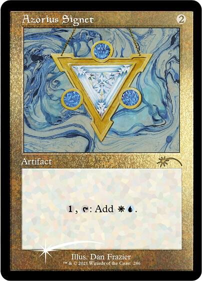 Azorius Signet (Foil Etched) 286 card from Secret Lair Drop Series