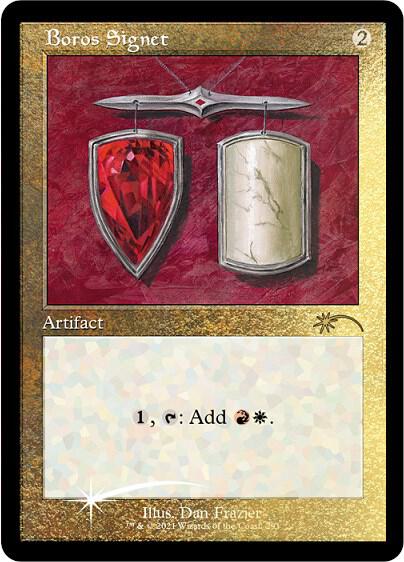 Boros Signet (Foil Etched) 291 card from Secret Lair Drop Series