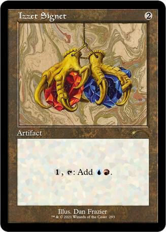 Izzet Signet 293 card from Secret Lair Drop Series
