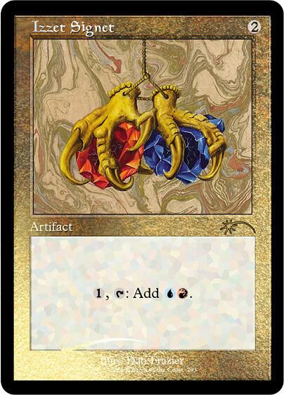 Izzet Signet (Foil Etched) 293 card from Secret Lair Drop Series