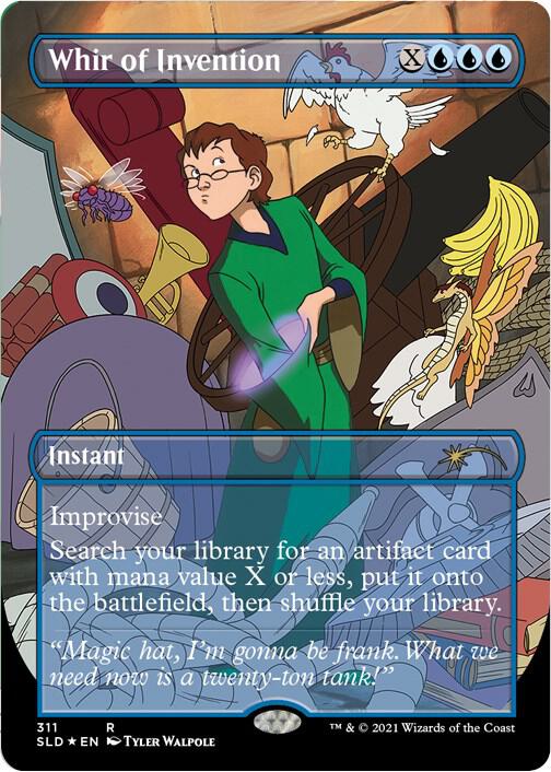 Whir of Invention 311 card from Secret Lair Drop Series
