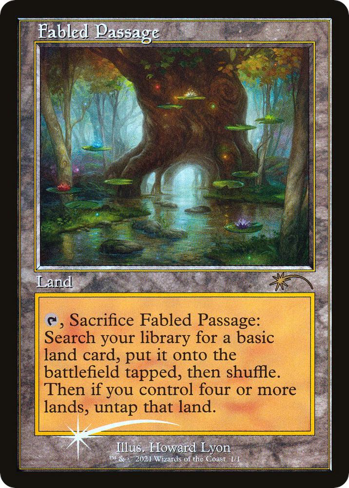 Fabled Passage (Retro Frame) 1 card from WPN & Gateway Promos
