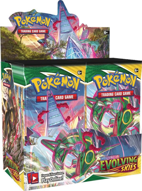 Evolving Skies Booster Box card from SWSH07: Evolving Skies