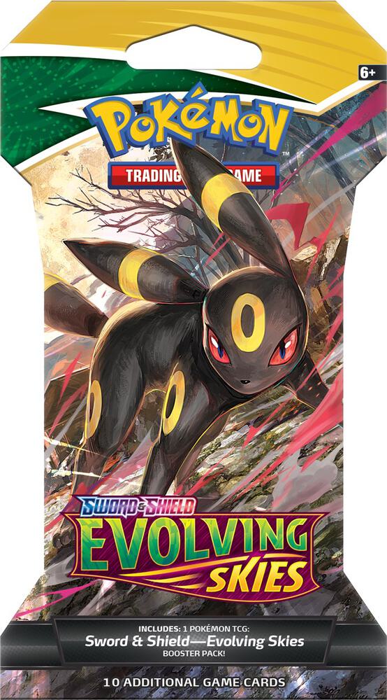 Evolving Skies Sleeved Booster Pack card from SWSH07: Evolving Skies