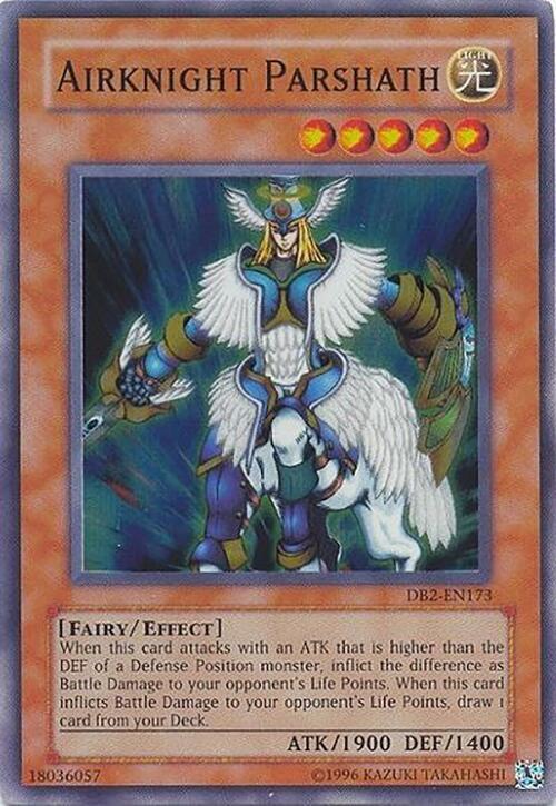 Airknight Parshath DB2-EN173 card from Dark Beginning 2