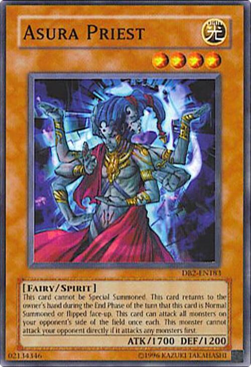 Asura Priest DB2-EN183 card from Dark Beginning 2