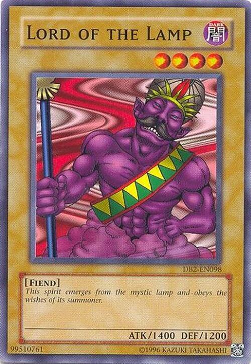 Lord of the Lamp DB2-EN098 card from Dark Beginning 2