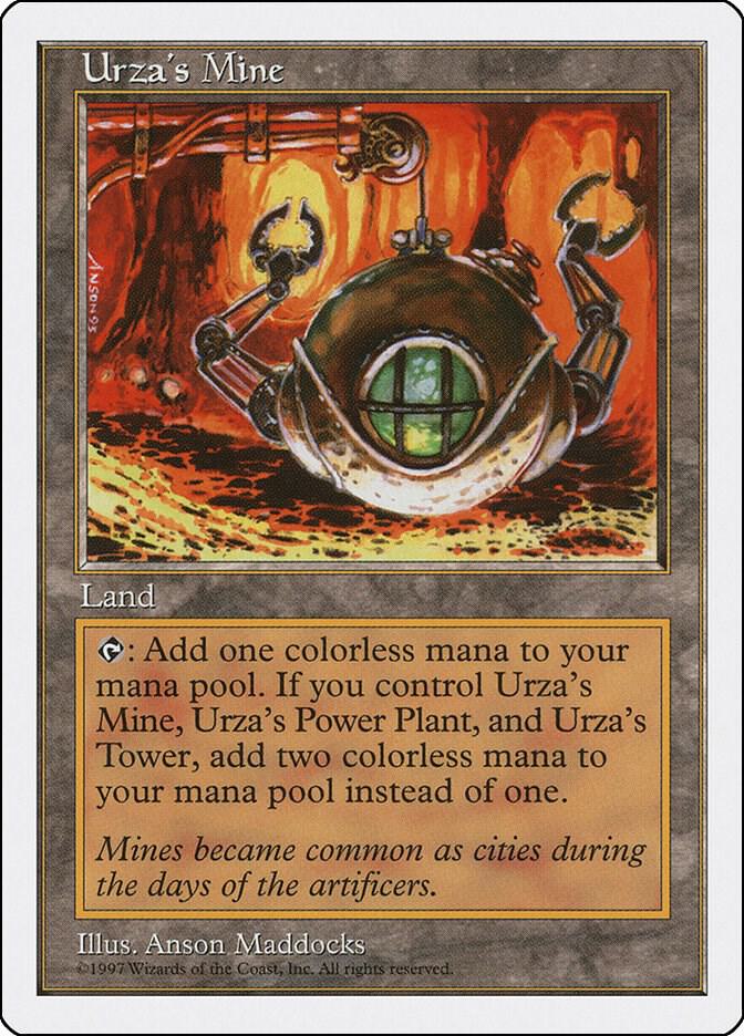 Urza's Mine card from Fifth Edition