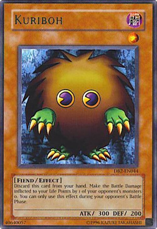 Kuriboh DB2-EN044 card from Dark Beginning 2