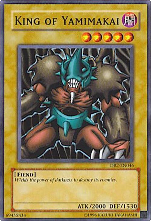 King of Yamimakai DB2-EN046 card from Dark Beginning 2
