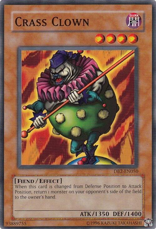 Crass Clown DB2-EN050 card from Dark Beginning 2