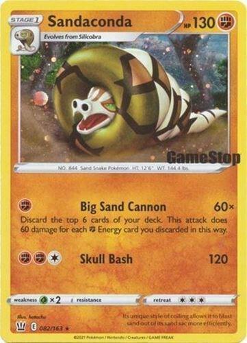 Sandaconda (Gamestop Exclusive) 082/163 card from Miscellaneous Cards & Products