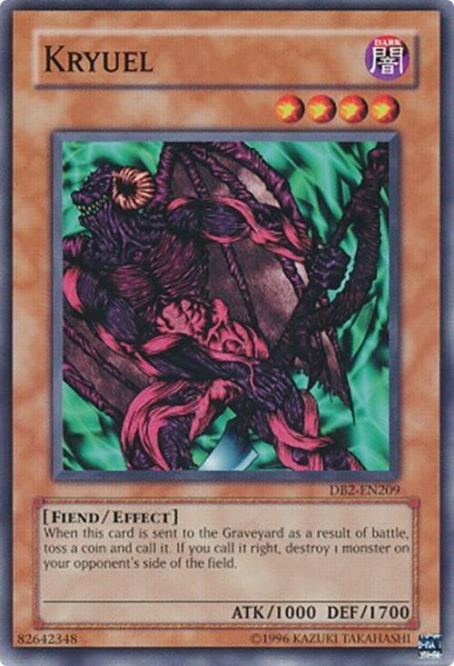 Kryuel DB2-EN209 card from Dark Beginning 2