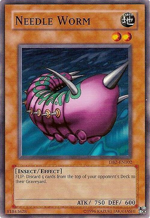 Needle Worm DB2-EN102 card from Dark Beginning 2