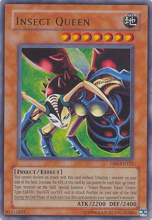 Insect Queen DB2-EN123 card from Dark Beginning 2