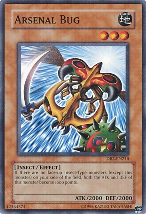 Arsenal Bug DB2-EN210 card from Dark Beginning 2