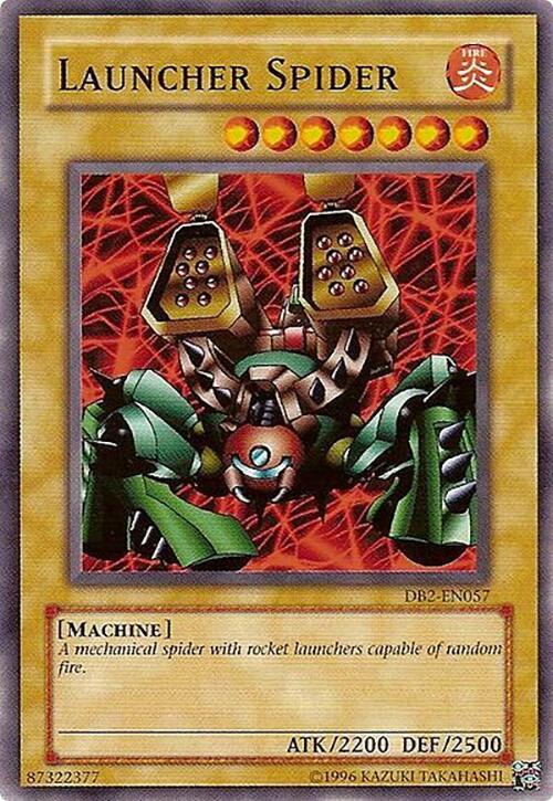 Launcher Spider DB2-EN057 card from Dark Beginning 2