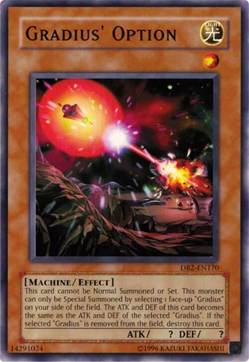 Gradius' Option DB2-EN170 card from Dark Beginning 2