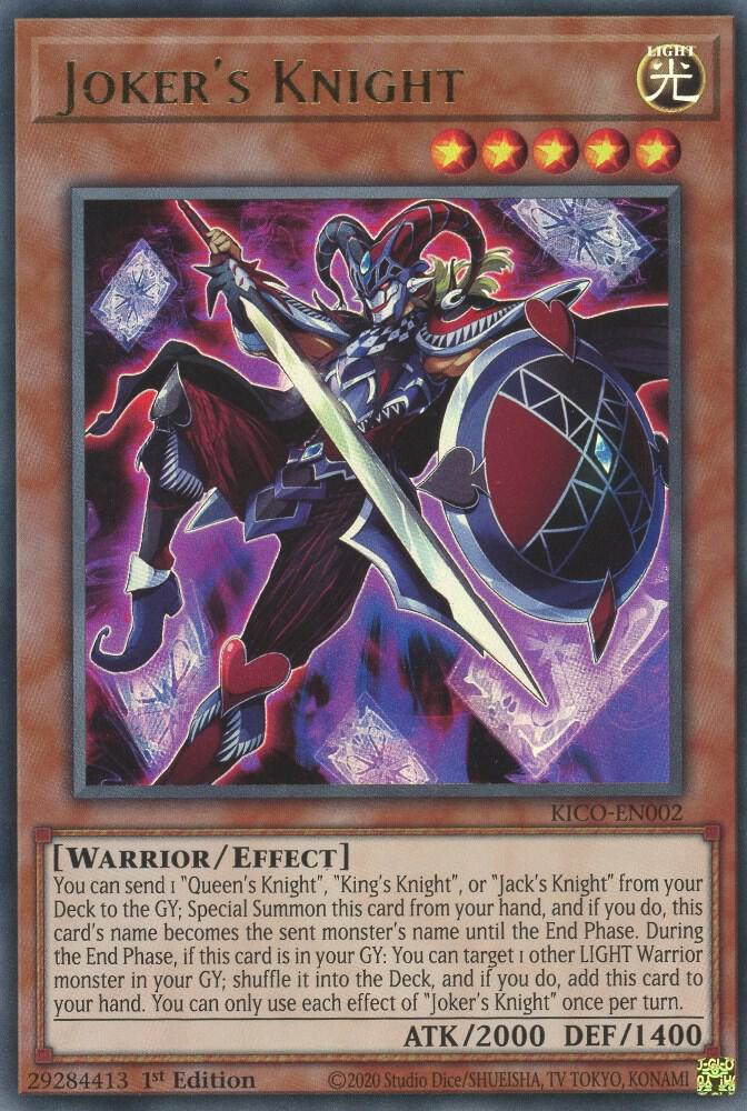 Joker's Knight KICO-EN002 card from King's Court