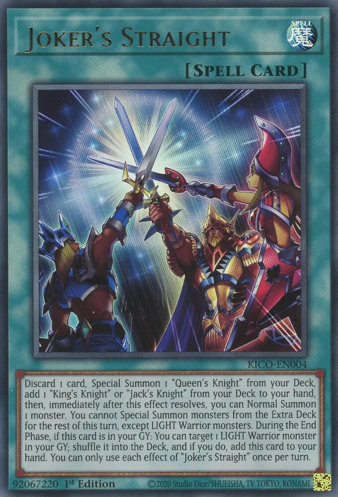 Joker's Straight KICO-EN004 card from King's Court