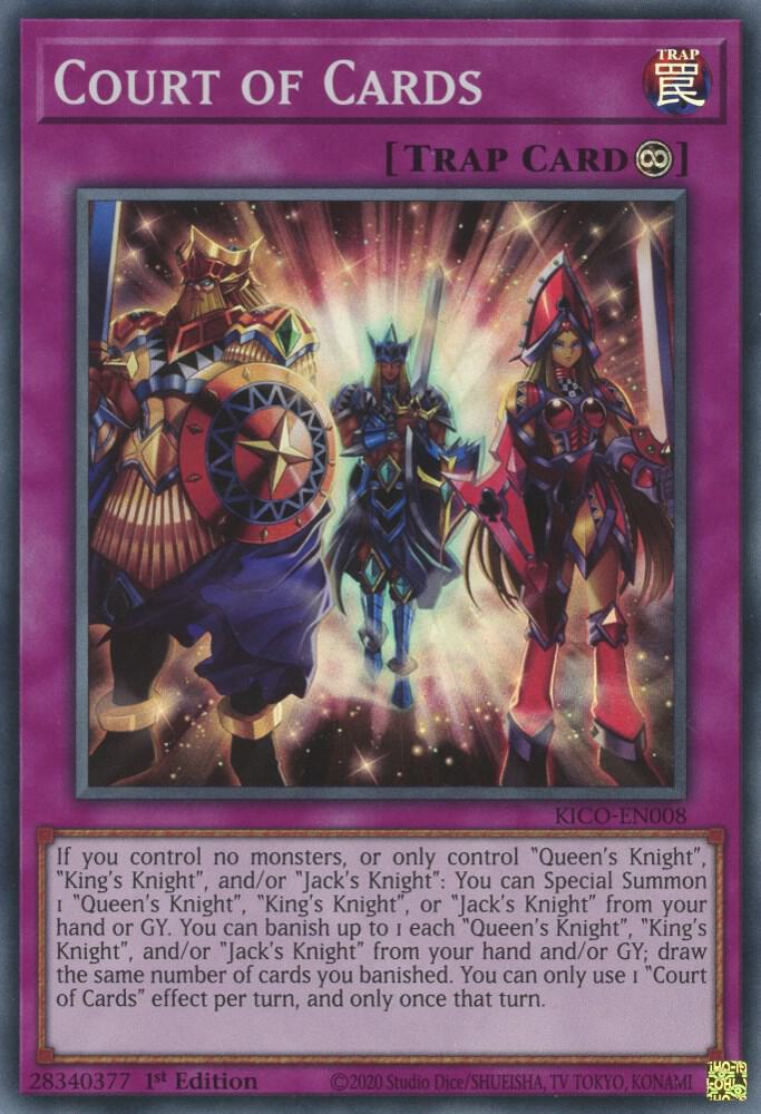 Court of Cards KICO-EN008 card from King's Court