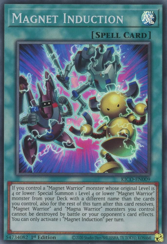 Magnet Induction KICO-EN009 card from King's Court