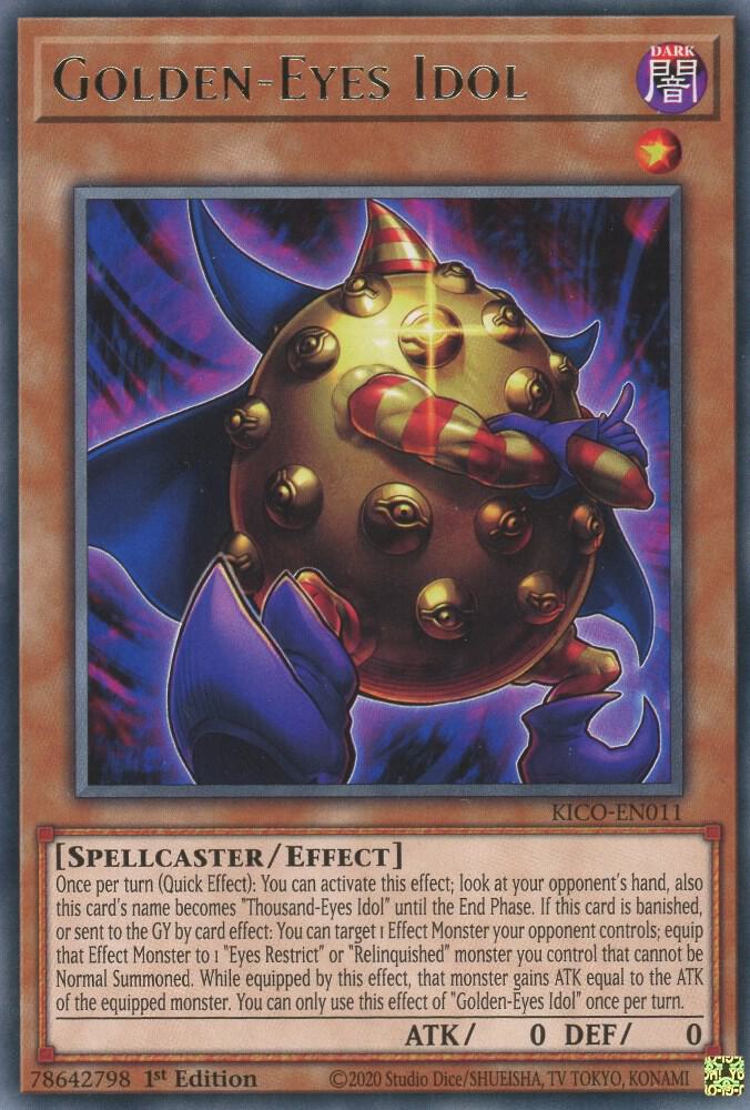 Golden-Eyes Idol KICO-EN011 card from King's Court